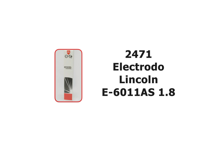 ELECTRODO LINCOLN E6011 AS